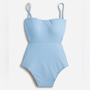 RE-IMAGINED by J.Crew Blue Mist One Piece Bathing Suit, Size 10. 1362